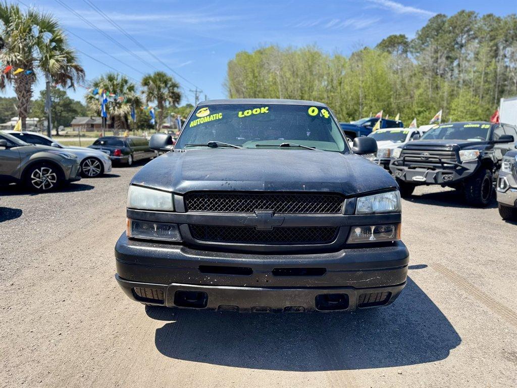 2004 Black /Grey Chevrolet Silverado 1500 (1GCEC19X14Z) with an 4.3l V6 MPI 4.3l engine, Automatic transmission, located at 745 East Steele Rd., West Columbia, SC, 29170, (803) 755-9148, 33.927212, -81.148483 - Photo#1