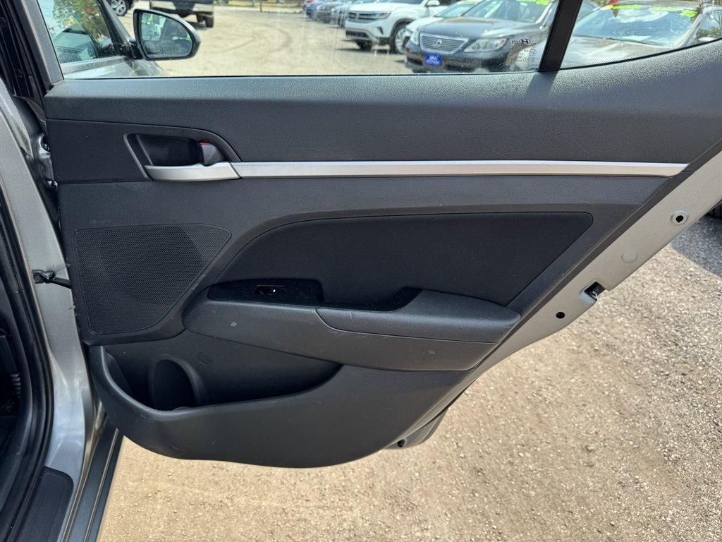 2019 Grey /Grey Hyundai Elantra (KMHD84LF0KU) with an 2.0l I-4 MPI Dohc 2.0l engine, Automatic transmission, located at 745 East Steele Rd., West Columbia, SC, 29170, (803) 755-9148, 33.927212, -81.148483 - Photo#24