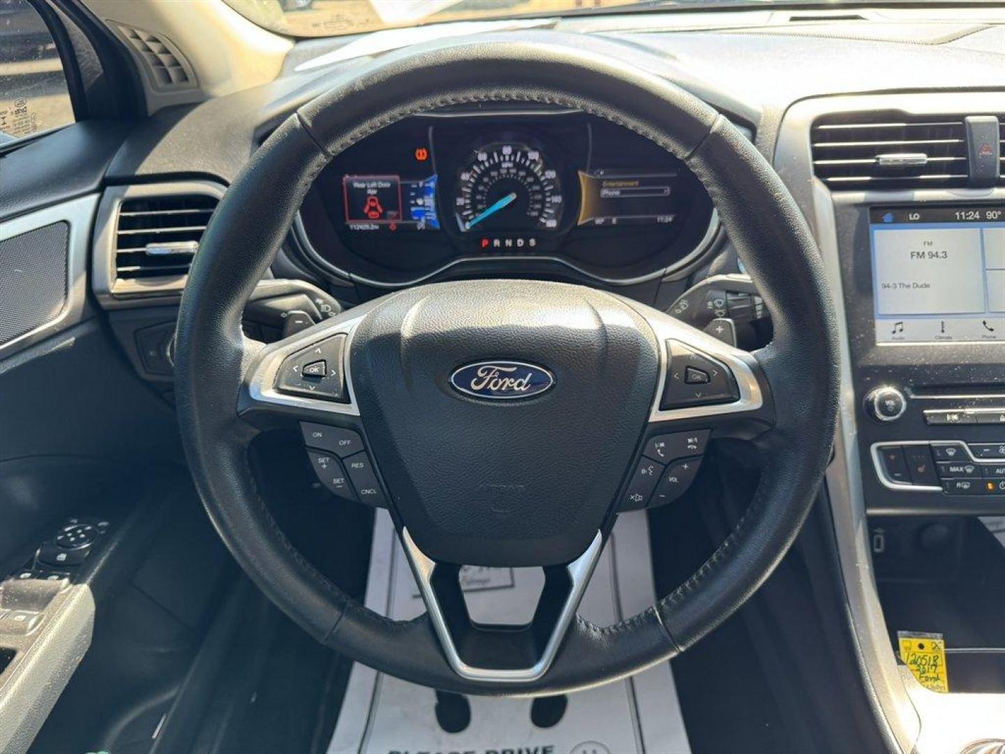2017 Black /Black Ford Fusion (3FA6P0HDXHR) with an 1.5l I-4 DI Dohc Ecoboost engine, Automatic transmission, located at 745 East Steele Rd., West Columbia, SC, 29170, (803) 755-9148, 33.927212, -81.148483 - Photo#7