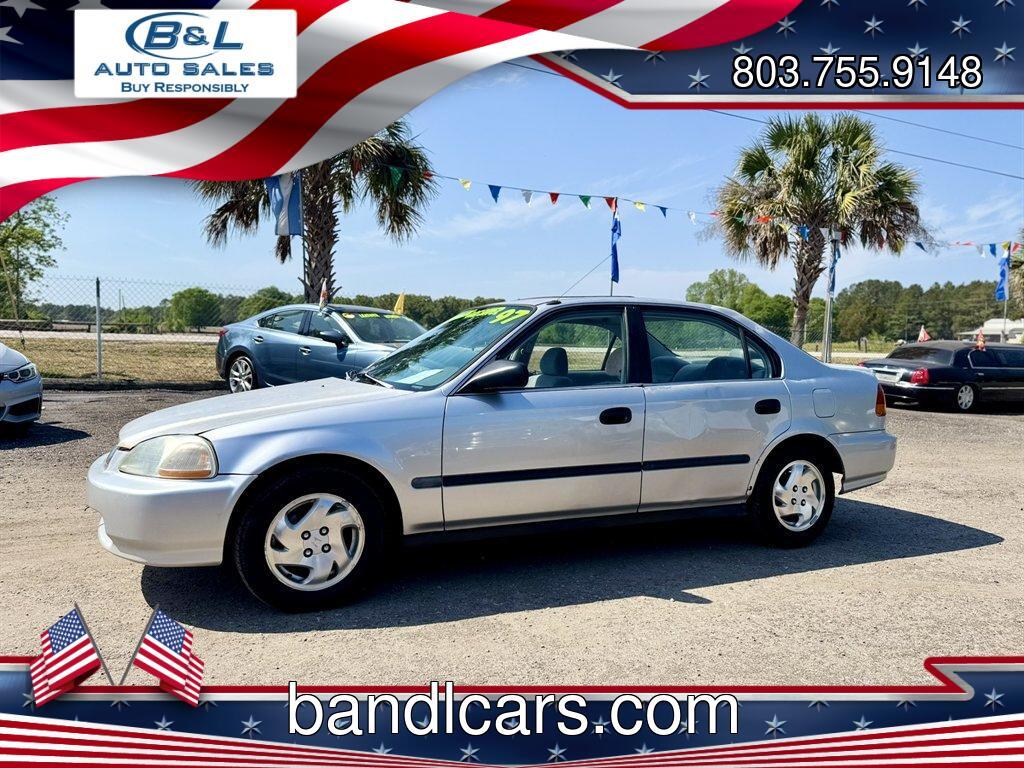 1997 Silver /Grey Honda Civic (2HGEJ6679VH) with an 1.6l I-4 EFI Sohc 1.6l engine, Automatic transmission, located at 745 East Steele Rd., West Columbia, SC, 29170, (803) 755-9148, 33.927212, -81.148483 - Photo#0