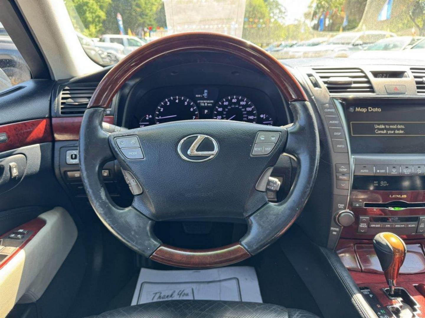 2008 Grey /Black Lexus LS 460 (JTHGL46F785) with an 4.6l V8 EFI Dohc 4.6l engine, Automatic transmission, located at 745 East Steele Rd., West Columbia, SC, 29170, (803) 755-9148, 33.927212, -81.148483- Photo#7
