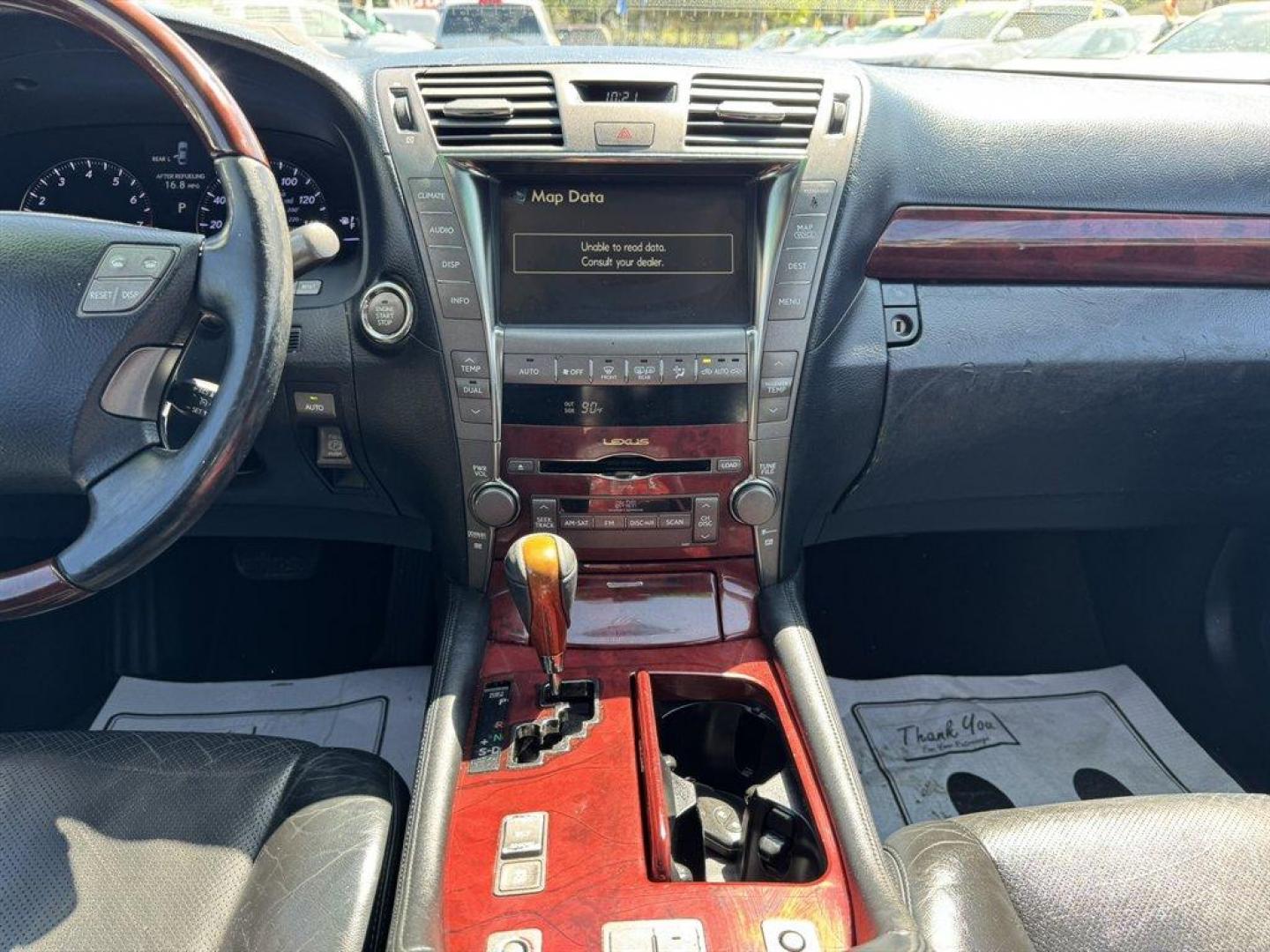 2008 Grey /Black Lexus LS 460 (JTHGL46F785) with an 4.6l V8 EFI Dohc 4.6l engine, Automatic transmission, located at 745 East Steele Rd., West Columbia, SC, 29170, (803) 755-9148, 33.927212, -81.148483- Photo#11