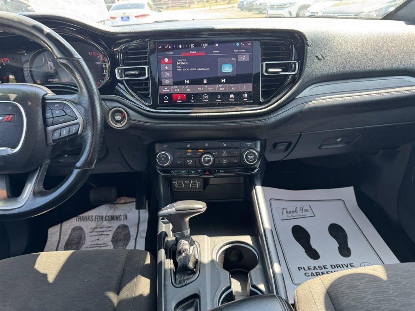 2023 White /Black Dodge Durango (1C4RDHAG9PC) with an 3.6l V6 Smpi Dohc VVT 3.6 engine, Automatic transmission, located at 745 East Steele Rd., West Columbia, SC, 29170, (803) 755-9148, 33.927212, -81.148483 - Photo#11