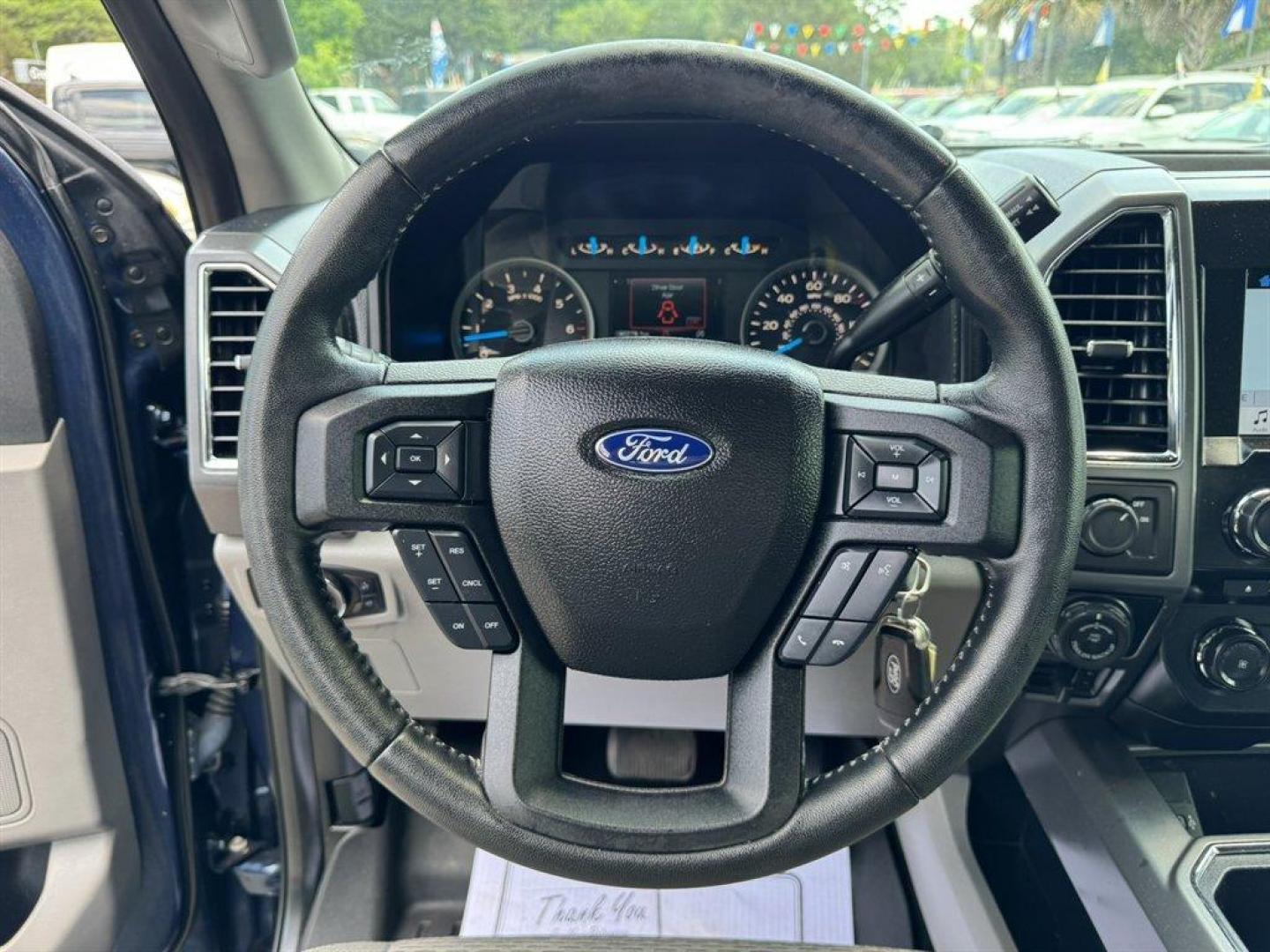 2017 Blue /Grey Ford F150 (1FTEX1CG2HF) with an 3.5l V6 DI T/C Ecoboost 3 engine, Automatic transmission, located at 745 East Steele Rd., West Columbia, SC, 29170, (803) 755-9148, 33.927212, -81.148483 - Photo#7