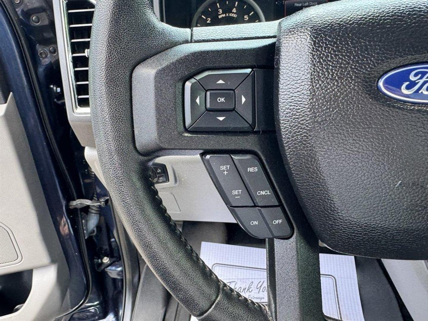 2017 Blue /Grey Ford F150 (1FTEX1CG2HF) with an 3.5l V6 DI T/C Ecoboost 3 engine, Automatic transmission, located at 745 East Steele Rd., West Columbia, SC, 29170, (803) 755-9148, 33.927212, -81.148483 - Photo#8