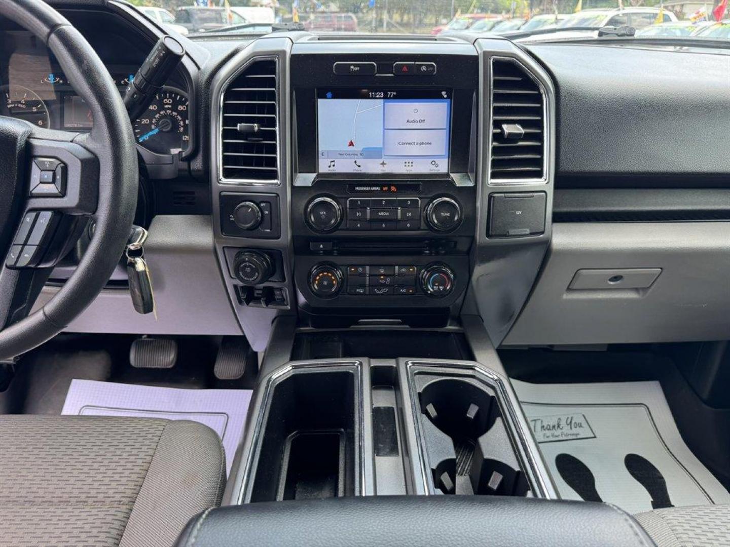 2017 Blue /Grey Ford F150 (1FTEX1CG2HF) with an 3.5l V6 DI T/C Ecoboost 3 engine, Automatic transmission, located at 745 East Steele Rd., West Columbia, SC, 29170, (803) 755-9148, 33.927212, -81.148483 - Photo#11
