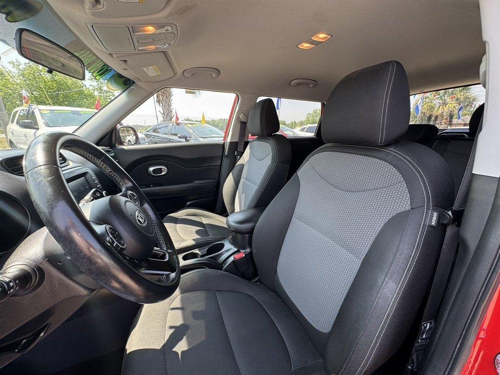 2017 Red /Black Kia Soul (KNDJP3A51H7) with an 2.0l I-4 DI Dohc 2.0l engine, Automatic transmission, located at 745 East Steele Rd., West Columbia, SC, 29170, (803) 755-9148, 33.927212, -81.148483 - Photo#18