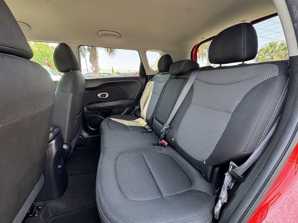 2017 Red /Black Kia Soul (KNDJP3A51H7) with an 2.0l I-4 DI Dohc 2.0l engine, Automatic transmission, located at 745 East Steele Rd., West Columbia, SC, 29170, (803) 755-9148, 33.927212, -81.148483 - Photo#20