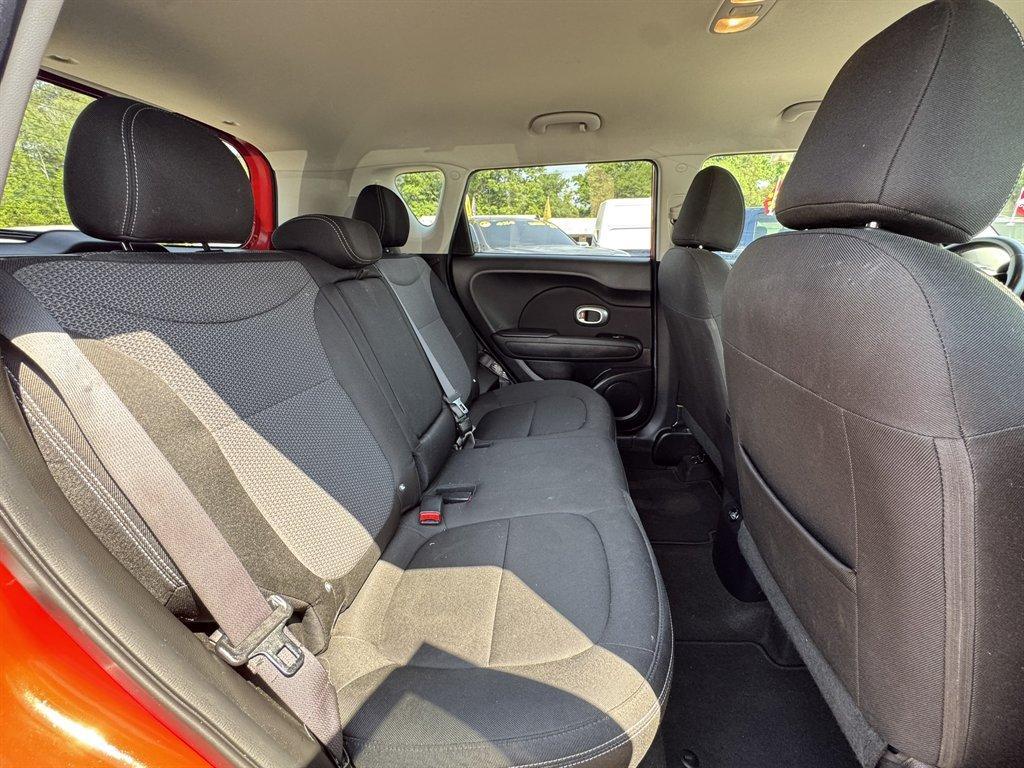 2017 Red /Black Kia Soul (KNDJP3A51H7) with an 2.0l I-4 DI Dohc 2.0l engine, Automatic transmission, located at 745 East Steele Rd., West Columbia, SC, 29170, (803) 755-9148, 33.927212, -81.148483 - Photo#22