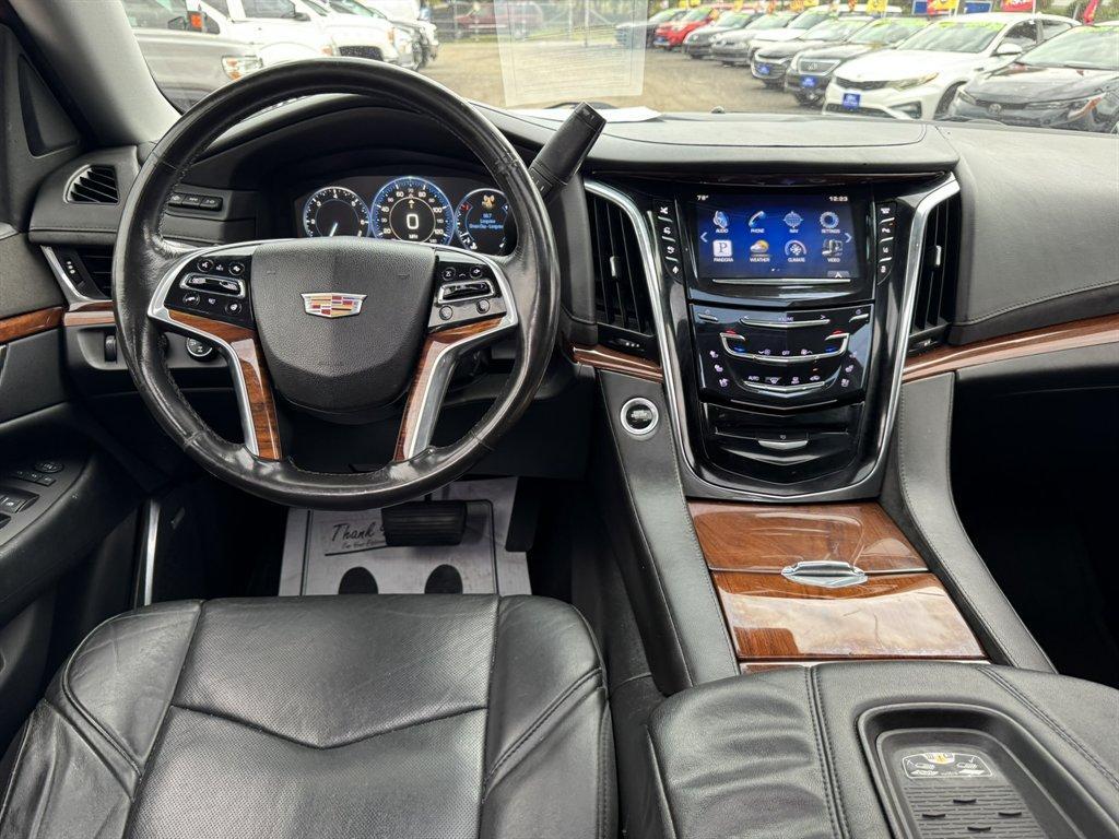 2015 Black /Black Cadillac Escalade (1GYS4TKJ5FR) with an 6.2l V8 DI VVT Flex 6.2l engine, Automatic transmission, located at 745 East Steele Rd., West Columbia, SC, 29170, (803) 755-9148, 33.927212, -81.148483 - Photo#6