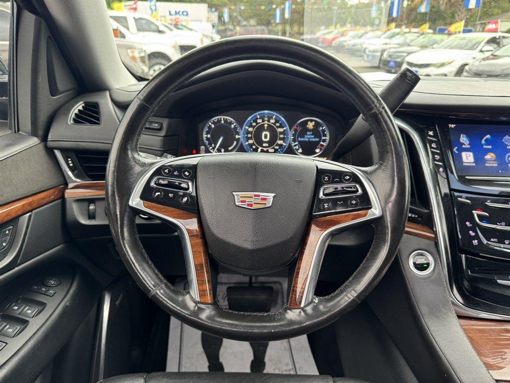 2015 Black /Black Cadillac Escalade (1GYS4TKJ5FR) with an 6.2l V8 DI VVT Flex 6.2l engine, Automatic transmission, located at 745 East Steele Rd., West Columbia, SC, 29170, (803) 755-9148, 33.927212, -81.148483 - Photo#7