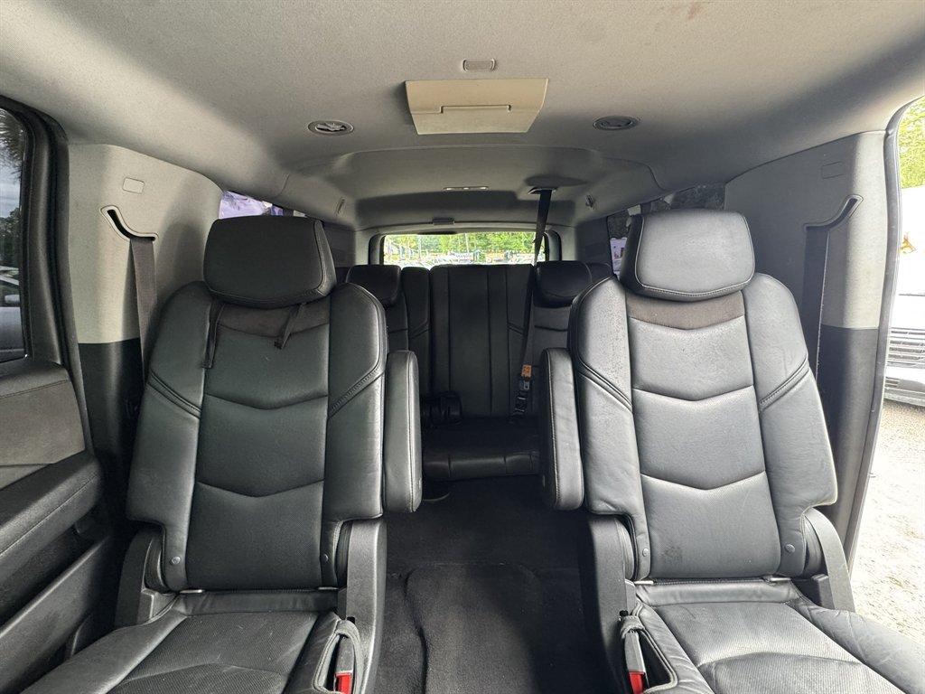2015 Black /Black Cadillac Escalade (1GYS4TKJ5FR) with an 6.2l V8 DI VVT Flex 6.2l engine, Automatic transmission, located at 745 East Steele Rd., West Columbia, SC, 29170, (803) 755-9148, 33.927212, -81.148483 - Photo#26