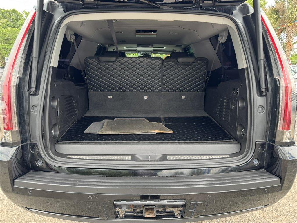 2015 Black /Black Cadillac Escalade (1GYS4TKJ5FR) with an 6.2l V8 DI VVT Flex 6.2l engine, Automatic transmission, located at 745 East Steele Rd., West Columbia, SC, 29170, (803) 755-9148, 33.927212, -81.148483 - Photo#32