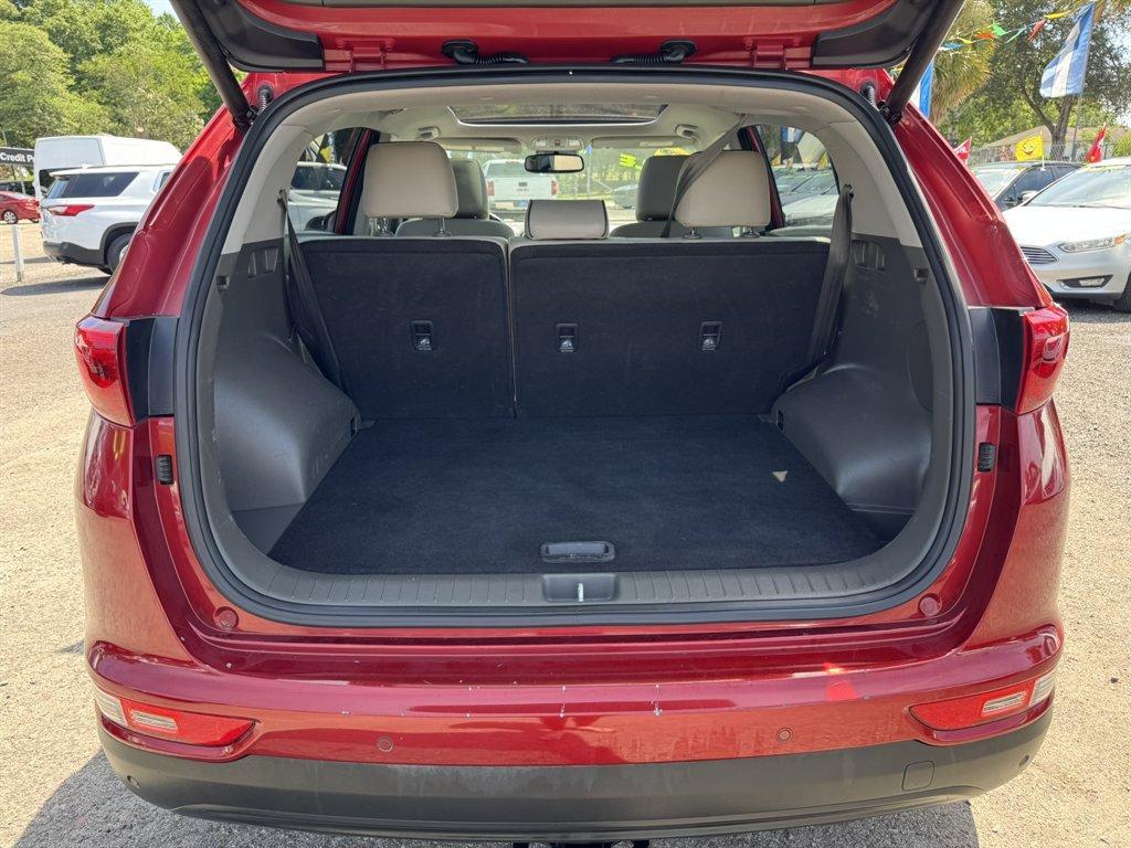 2019 Red /Grey Kia Sportage (KNDPNCAC7K7) with an 2.4l I-4 DI Dohc 2.4l engine, Automatic transmission, located at 745 East Steele Rd., West Columbia, SC, 29170, (803) 755-9148, 33.927212, -81.148483 - Photo#29