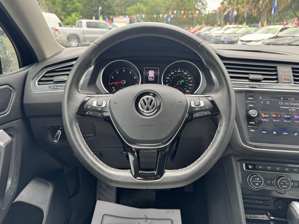 2021 Black /Grey Volkswagen Tiguan (3VV3B7AX3MM) with an 2.0l I-4 DI Dohc T/C 2.0l engine, Automatic transmission, located at 745 East Steele Rd., West Columbia, SC, 29170, (803) 755-9148, 33.927212, -81.148483 - Photo#7
