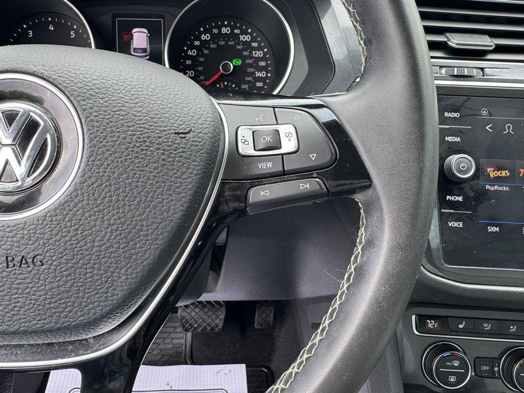 2021 Black /Grey Volkswagen Tiguan (3VV3B7AX3MM) with an 2.0l I-4 DI Dohc T/C 2.0l engine, Automatic transmission, located at 745 East Steele Rd., West Columbia, SC, 29170, (803) 755-9148, 33.927212, -81.148483 - Photo#9