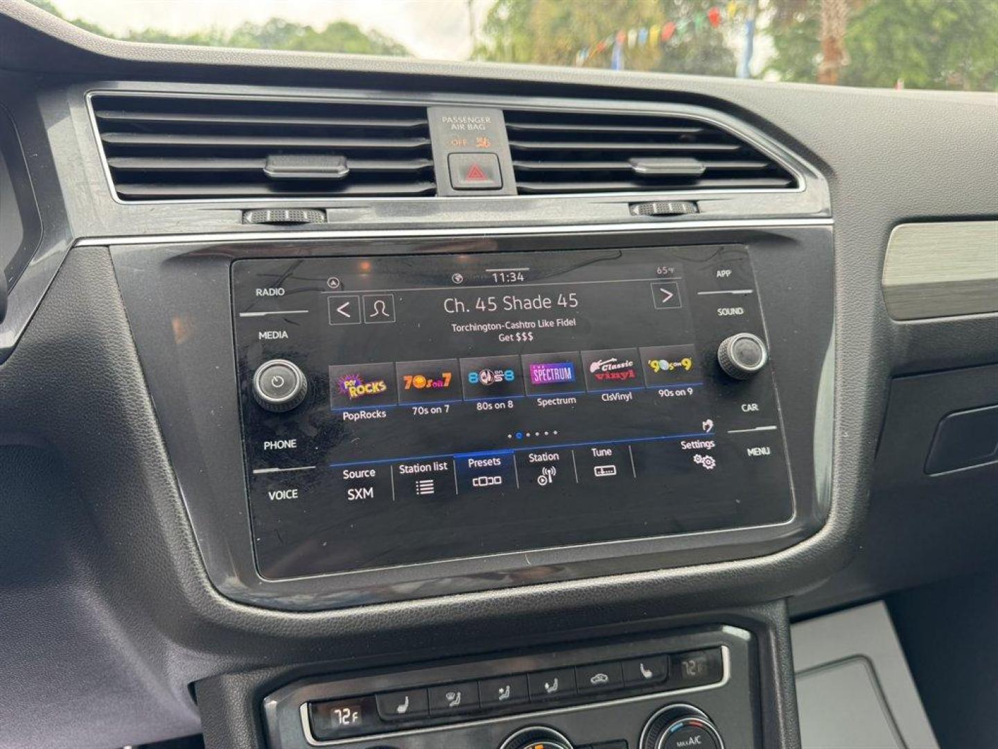 2021 Black /Grey Volkswagen Tiguan (3VV3B7AX3MM) with an 2.0l I-4 DI Dohc T/C 2.0l engine, Automatic transmission, located at 745 East Steele Rd., West Columbia, SC, 29170, (803) 755-9148, 33.927212, -81.148483 - Photo#12