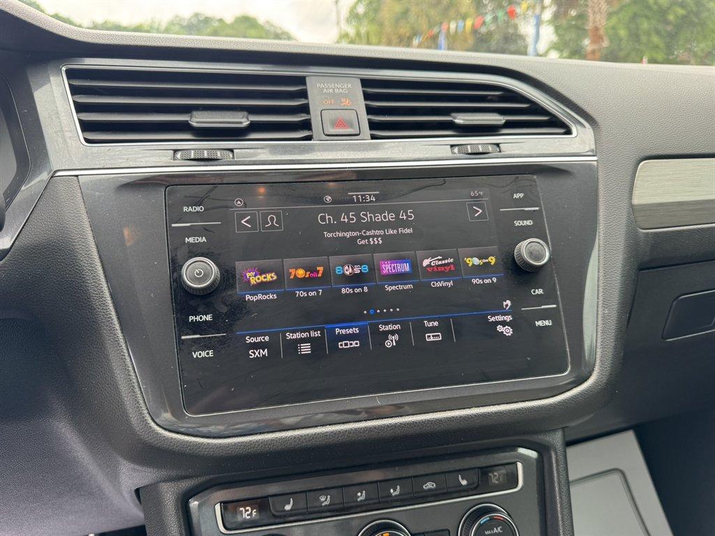 2021 Black /Grey Volkswagen Tiguan (3VV3B7AX3MM) with an 2.0l I-4 DI Dohc T/C 2.0l engine, Automatic transmission, located at 745 East Steele Rd., West Columbia, SC, 29170, (803) 755-9148, 33.927212, -81.148483 - Photo#12