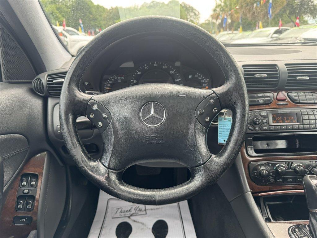 2003 Black /Black Mercedes-Benz C Class (WDBRF61J83F) with an 2.6l V6 EFI Sohc 2.6l engine, Automatic transmission, located at 745 East Steele Rd., West Columbia, SC, 29170, (803) 755-9148, 33.927212, -81.148483 - Photo#7