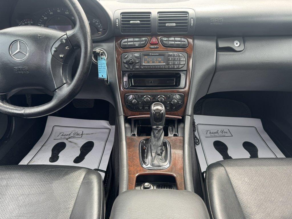 2003 Black /Black Mercedes-Benz C Class (WDBRF61J83F) with an 2.6l V6 EFI Sohc 2.6l engine, Automatic transmission, located at 745 East Steele Rd., West Columbia, SC, 29170, (803) 755-9148, 33.927212, -81.148483 - Photo#10