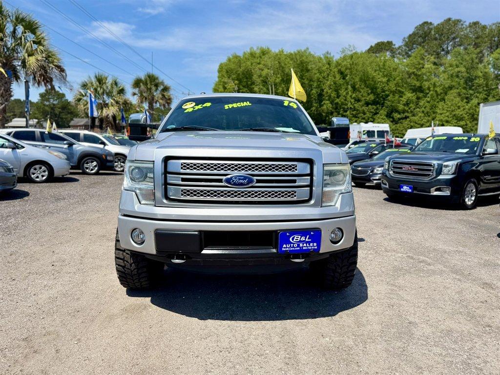 2014 Silver /Black Ford F150 (1FTFW1ET4EF) with an 3.5l V6 DI T/C Ecoboost 3 engine, Automatic transmission, located at 745 East Steele Rd., West Columbia, SC, 29170, (803) 755-9148, 33.927212, -81.148483 - Photo#1