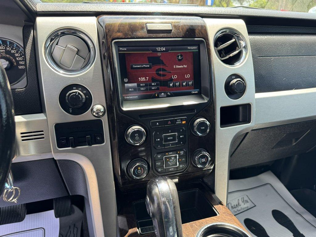 2014 Silver /Black Ford F150 (1FTFW1ET4EF) with an 3.5l V6 DI T/C Ecoboost 3 engine, Automatic transmission, located at 745 East Steele Rd., West Columbia, SC, 29170, (803) 755-9148, 33.927212, -81.148483 - Photo#12