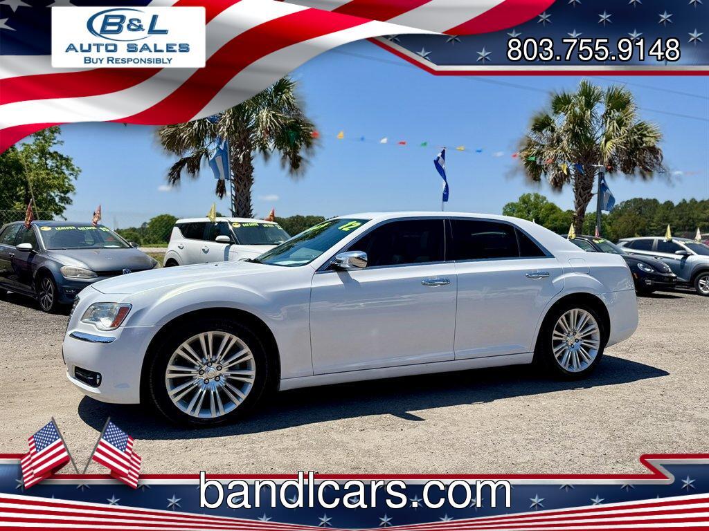 2012 White /Tan Chrysler 300 (2C3CCACG6CH) with an 3.6l V6 MPI Dohc VVT Flex engine, Automatic transmission, located at 745 East Steele Rd., West Columbia, SC, 29170, (803) 755-9148, 33.927212, -81.148483 - Photo#0