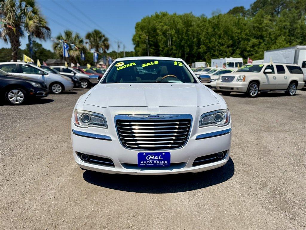 2012 White /Tan Chrysler 300 (2C3CCACG6CH) with an 3.6l V6 MPI Dohc VVT Flex engine, Automatic transmission, located at 745 East Steele Rd., West Columbia, SC, 29170, (803) 755-9148, 33.927212, -81.148483 - Photo#1