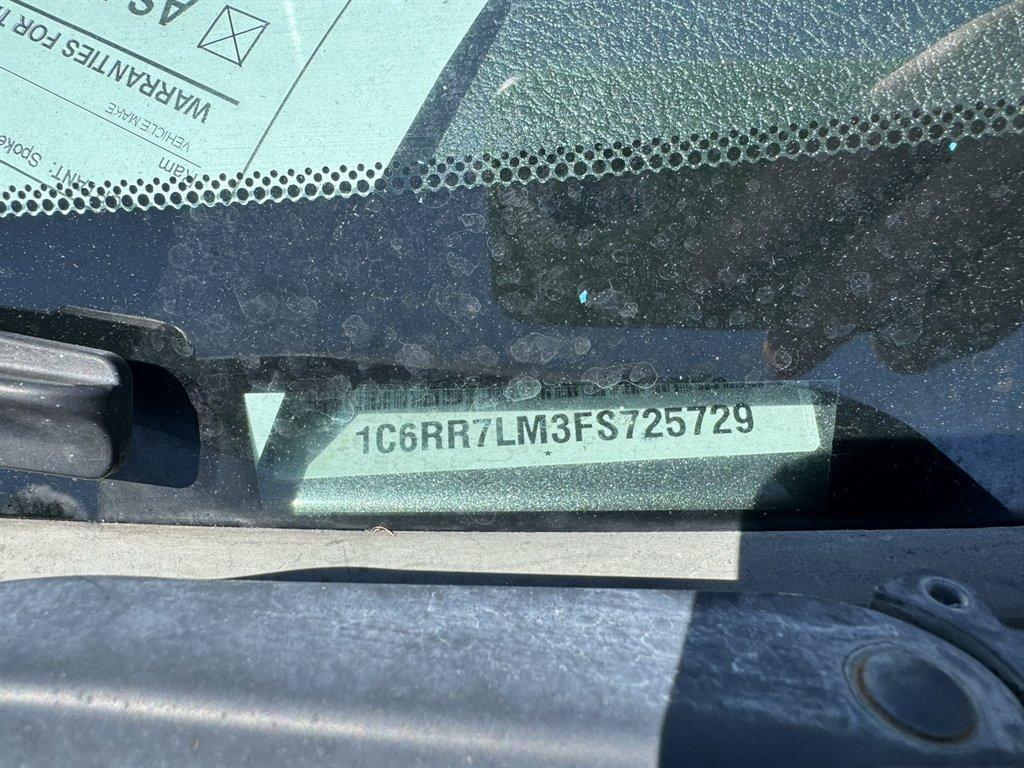 2015 Grey /Grey Ram 1500 (1C6RR7LM3FS) with an 3.0l V6 DI Dohc Tdsl 3.0l engine, Automatic transmission, located at 745 East Steele Rd., West Columbia, SC, 29170, (803) 755-9148, 33.927212, -81.148483 - Photo#33