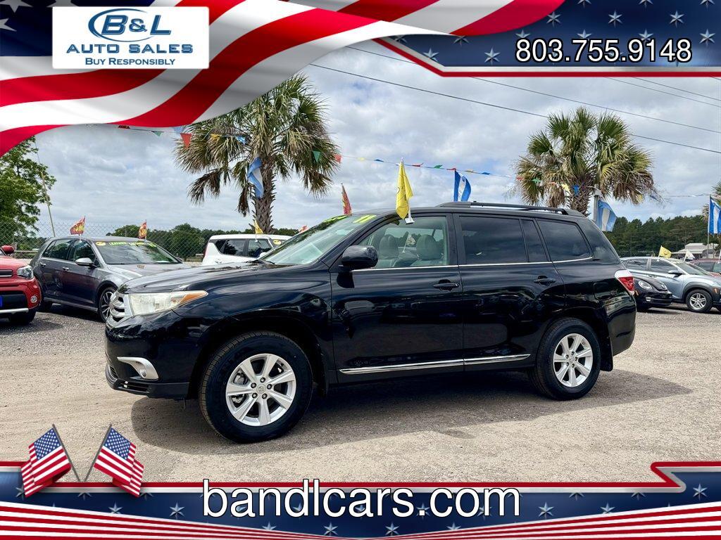 2011 Black /Grey Toyota Highlander (5TDBK3EH3BS) with an 3.5l V6 SFI Dohc 3.5l engine, Automatic transmission, located at 745 East Steele Rd., West Columbia, SC, 29170, (803) 755-9148, 33.927212, -81.148483 - Photo#0