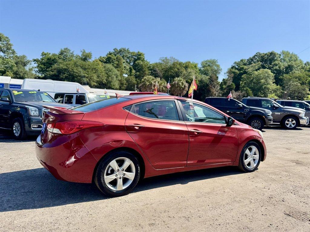 2013 Red /Taupe Hyundai Elantra (5NPDH4AE3DH) with an 1.8l I-4 MPI Dohc 1.8l engine, Automatic transmission, located at 745 East Steele Rd., West Columbia, SC, 29170, (803) 755-9148, 33.927212, -81.148483 - Photo#3