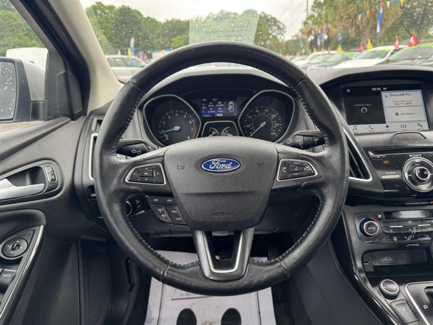 2016 Silver /Black Ford Focus (1FADP3J2XGL) with an 2.0l I-4 DI Dohc Flex 2.0 engine, Automatic transmission, located at 745 East Steele Rd., West Columbia, SC, 29170, (803) 755-9148, 33.927212, -81.148483 - Photo#7