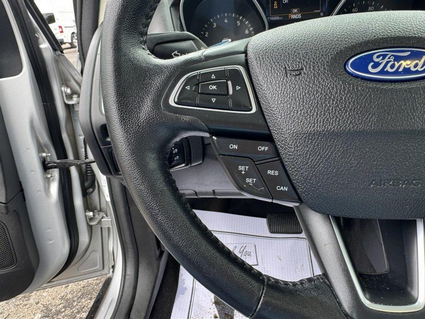 2016 Silver /Black Ford Focus (1FADP3J2XGL) with an 2.0l I-4 DI Dohc Flex 2.0 engine, Automatic transmission, located at 745 East Steele Rd., West Columbia, SC, 29170, (803) 755-9148, 33.927212, -81.148483 - Photo#8