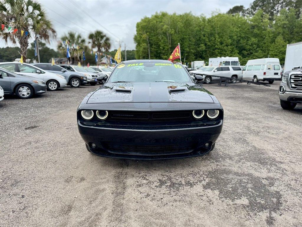 2016 Black /Black Dodge Challenger (2C3CDZAG5GH) with an 3.6l V6 MPI Dohc VVT Flex engine, Automatic transmission, located at 745 East Steele Rd., West Columbia, SC, 29170, (803) 755-9148, 33.927212, -81.148483 - Photo#1