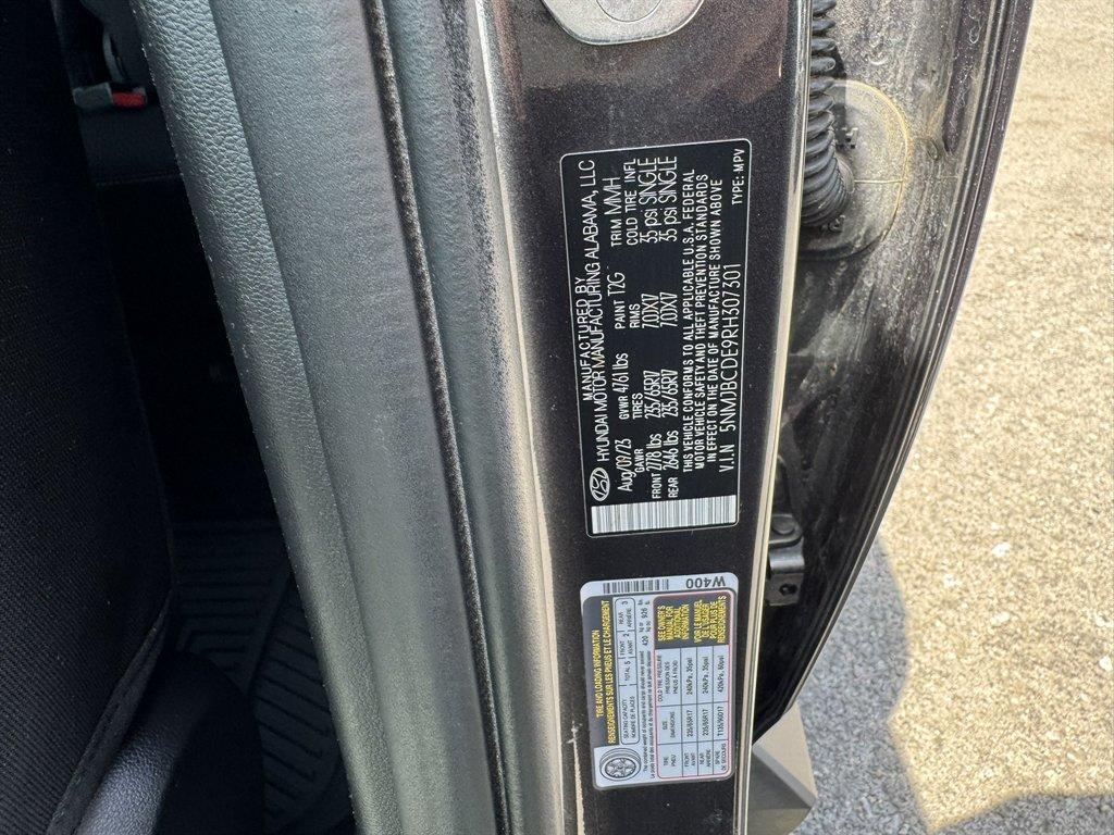 2024 Grey /Grey Hyundai Tucson (5NMJBCDE9RH) with an 2.5l I-4 DI Dohc 2.5l engine, Automatic transmission, located at 745 East Steele Rd., West Columbia, SC, 29170, (803) 755-9148, 33.927212, -81.148483 - Photo#32