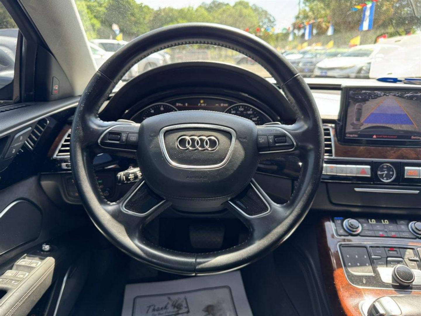 2013 Silver /Black Audi A8 (WAURGAFD0DN) with an 3.0l V6 DI Dohc S/C 3.0l engine, Automatic transmission, located at 745 East Steele Rd., West Columbia, SC, 29170, (803) 755-9148, 33.927212, -81.148483 - Photo#7