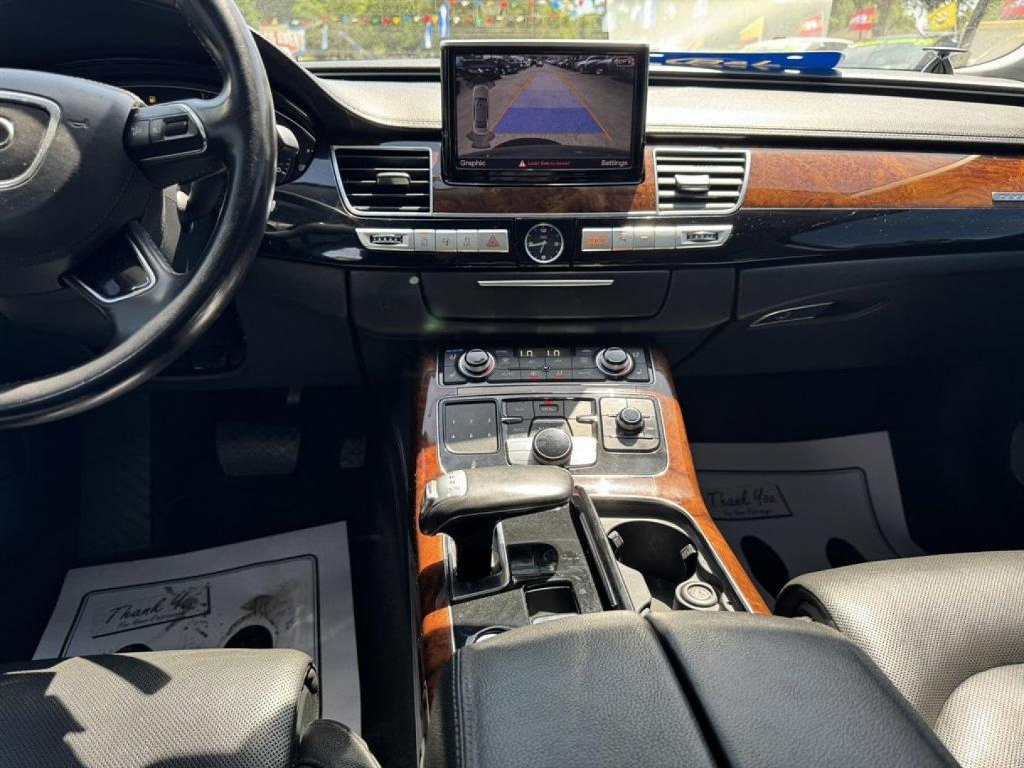 2013 Silver /Black Audi A8 (WAURGAFD0DN) with an 3.0l V6 DI Dohc S/C 3.0l engine, Automatic transmission, located at 745 East Steele Rd., West Columbia, SC, 29170, (803) 755-9148, 33.927212, -81.148483 - Photo#11
