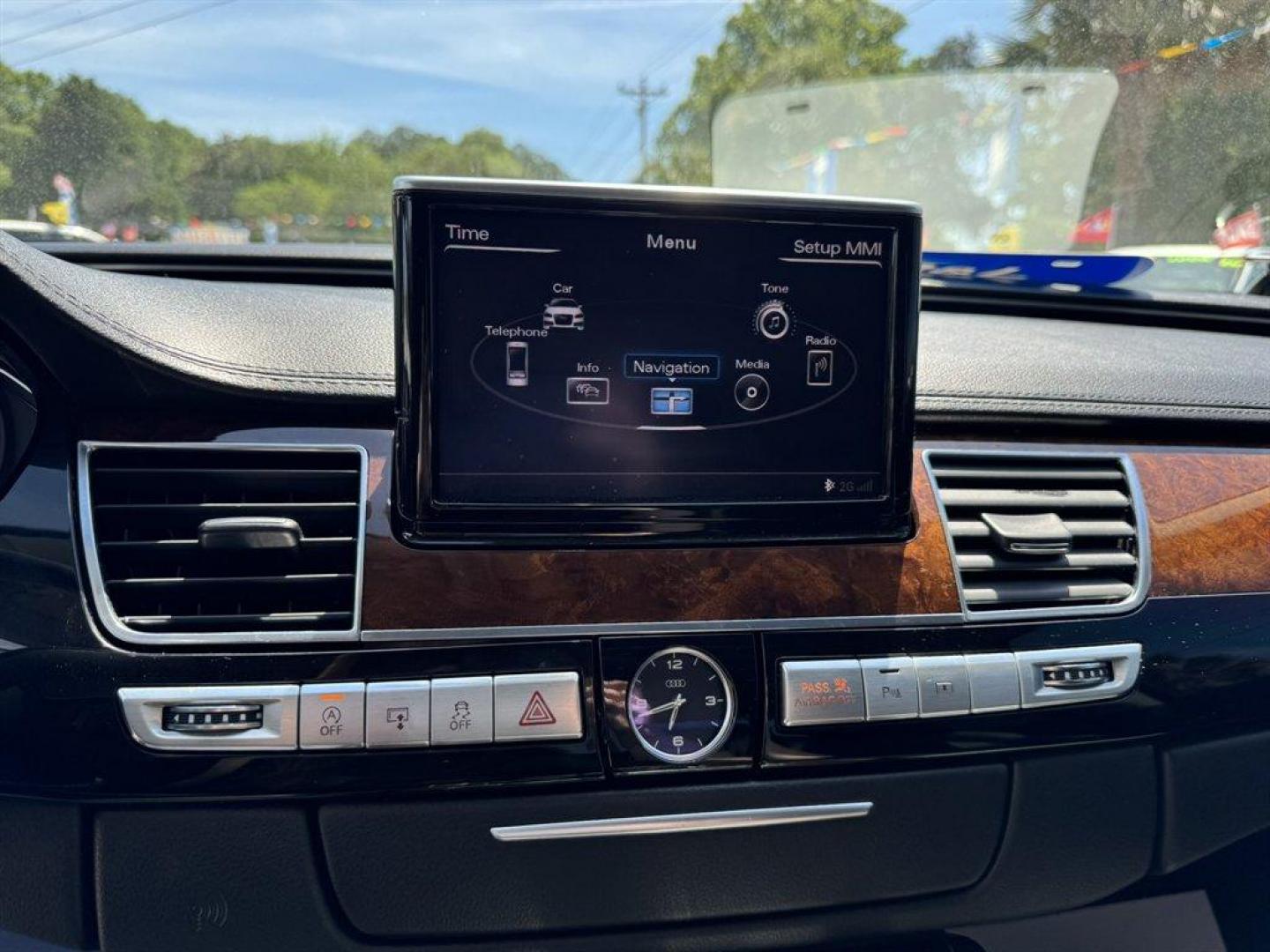 2013 Silver /Black Audi A8 (WAURGAFD0DN) with an 3.0l V6 DI Dohc S/C 3.0l engine, Automatic transmission, located at 745 East Steele Rd., West Columbia, SC, 29170, (803) 755-9148, 33.927212, -81.148483 - Photo#13