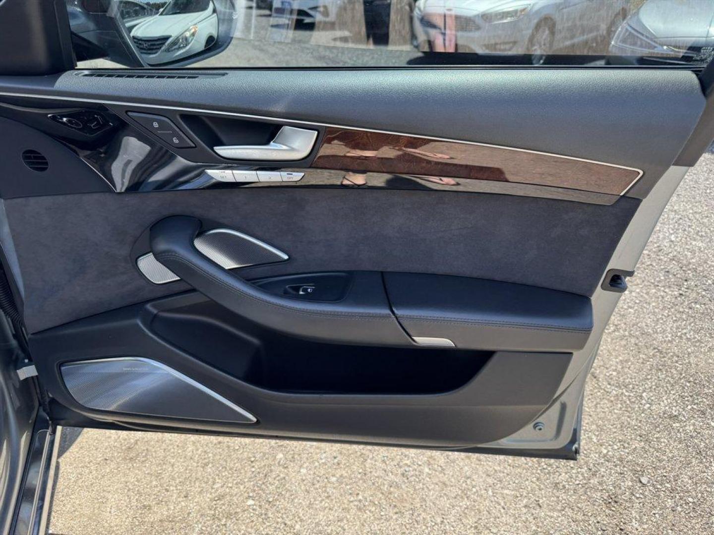 2013 Silver /Black Audi A8 (WAURGAFD0DN) with an 3.0l V6 DI Dohc S/C 3.0l engine, Automatic transmission, located at 745 East Steele Rd., West Columbia, SC, 29170, (803) 755-9148, 33.927212, -81.148483 - Photo#30