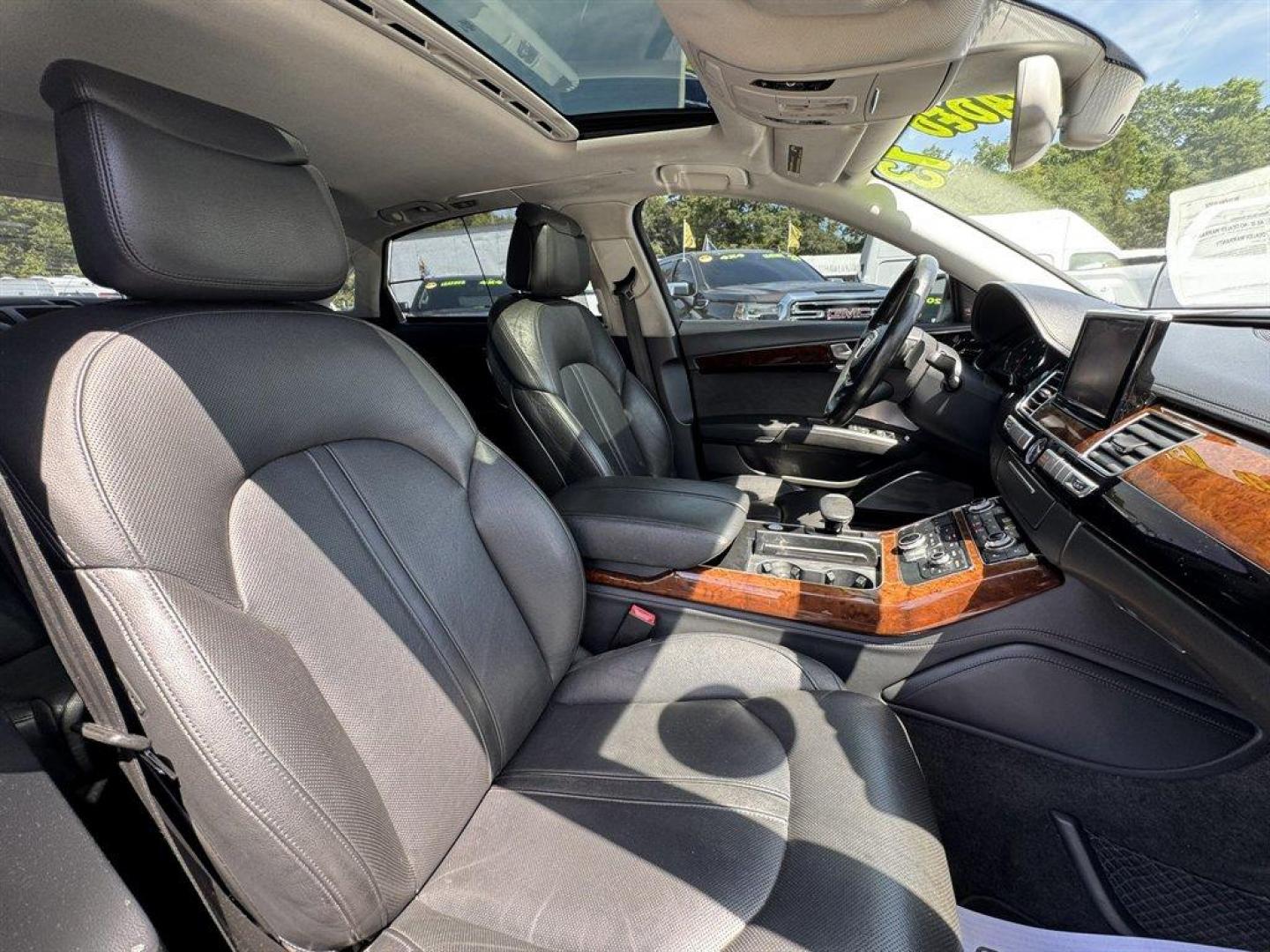 2013 Silver /Black Audi A8 (WAURGAFD0DN) with an 3.0l V6 DI Dohc S/C 3.0l engine, Automatic transmission, located at 745 East Steele Rd., West Columbia, SC, 29170, (803) 755-9148, 33.927212, -81.148483 - Photo#31