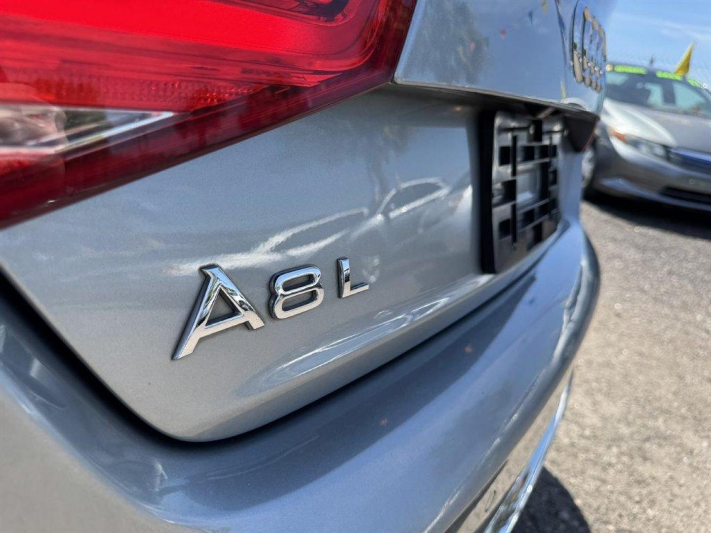 2013 Silver /Black Audi A8 (WAURGAFD0DN) with an 3.0l V6 DI Dohc S/C 3.0l engine, Automatic transmission, located at 745 East Steele Rd., West Columbia, SC, 29170, (803) 755-9148, 33.927212, -81.148483 - Photo#33