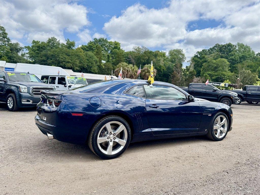2010 Blue /Grey Chevrolet Camaro (2G1FT1EW9A9) with an 6.2l V8 SFI OHV HO 6.2l engine, Manual transmission, located at 745 East Steele Rd., West Columbia, SC, 29170, (803) 755-9148, 33.927212, -81.148483 - Photo#3