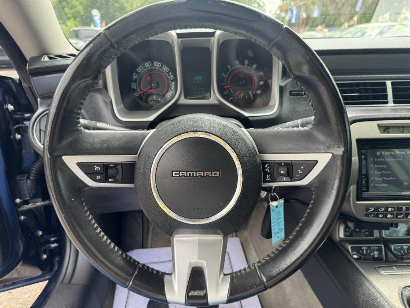 2010 Blue /Grey Chevrolet Camaro (2G1FT1EW9A9) with an 6.2l V8 SFI OHV HO 6.2l engine, Manual transmission, located at 745 East Steele Rd., West Columbia, SC, 29170, (803) 755-9148, 33.927212, -81.148483- Photo#8