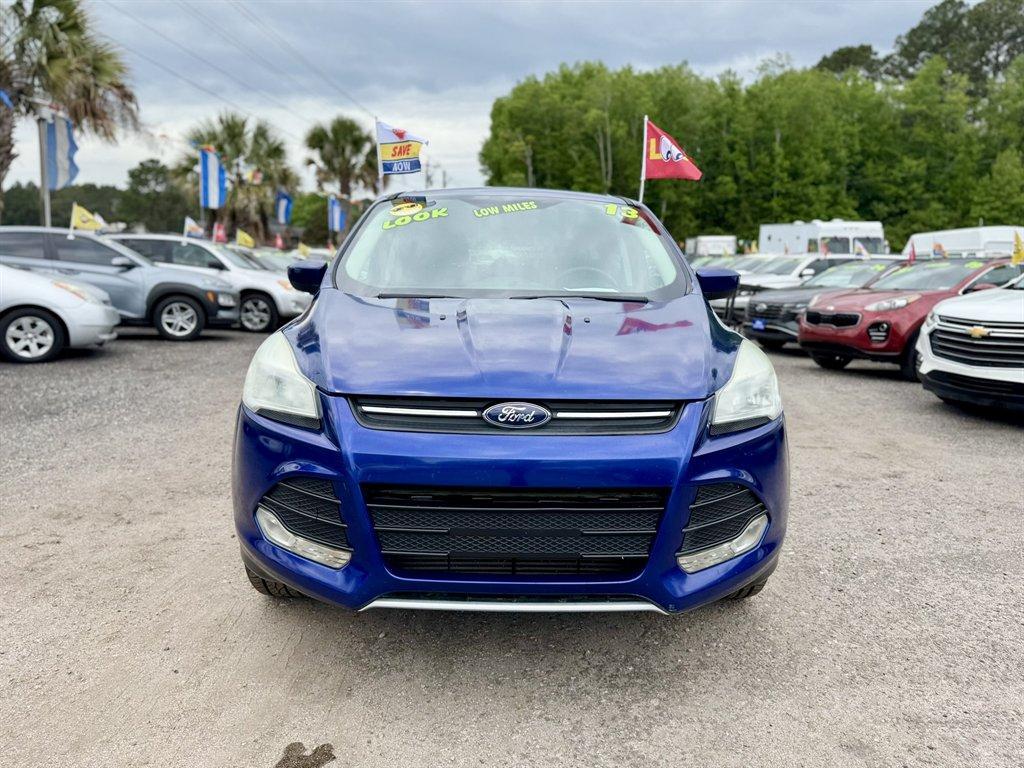 2013 Blue /Black Ford Escape (1FMCU0G97DU) with an 2.0l I-4 DI T/C Ecoboost engine, Automatic transmission, located at 745 East Steele Rd., West Columbia, SC, 29170, (803) 755-9148, 33.927212, -81.148483 - Photo#1