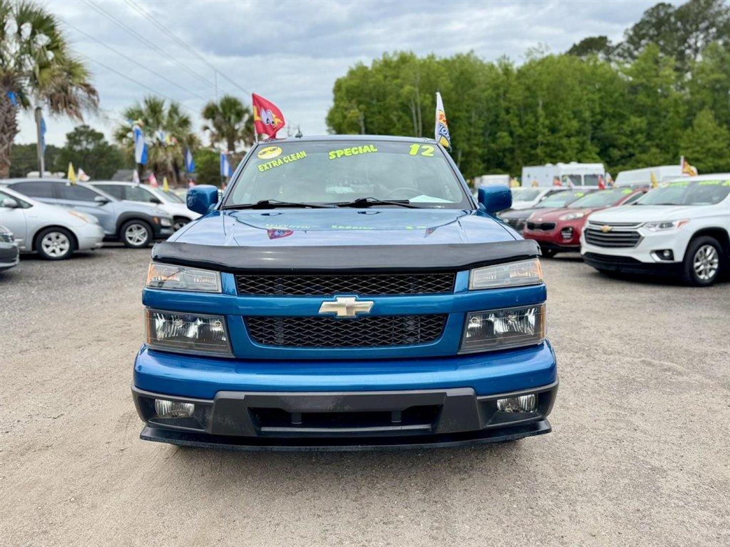 2012 Blue /Grey Chevrolet Colorado (1GCESCF92C8) with an 2.9l I-4 SFI 2.9l engine, Automatic transmission, located at 745 East Steele Rd., West Columbia, SC, 29170, (803) 755-9148, 33.927212, -81.148483 - Photo#1