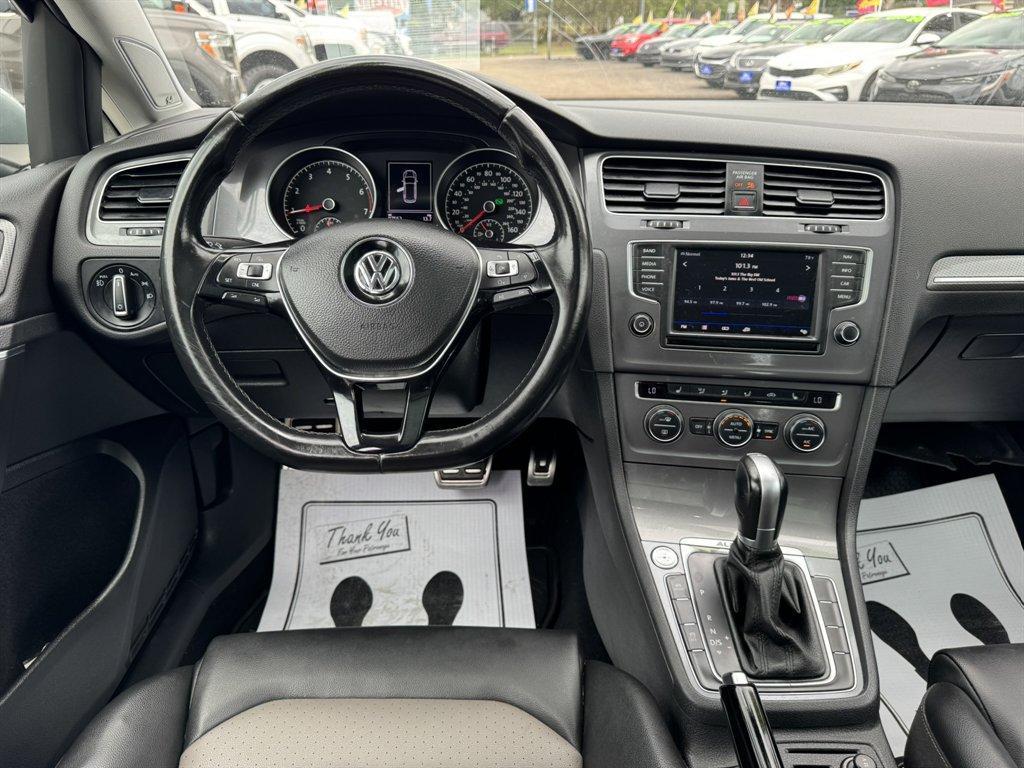 2017 Blue /Black Volkswagen Golf Alltrack (3VWH17AU2HM) with an 1.8l I-4 DI Dohc T/C 1.8l engine, Automatic transmission, located at 745 East Steele Rd., West Columbia, SC, 29170, (803) 755-9148, 33.927212, -81.148483 - Photo#6