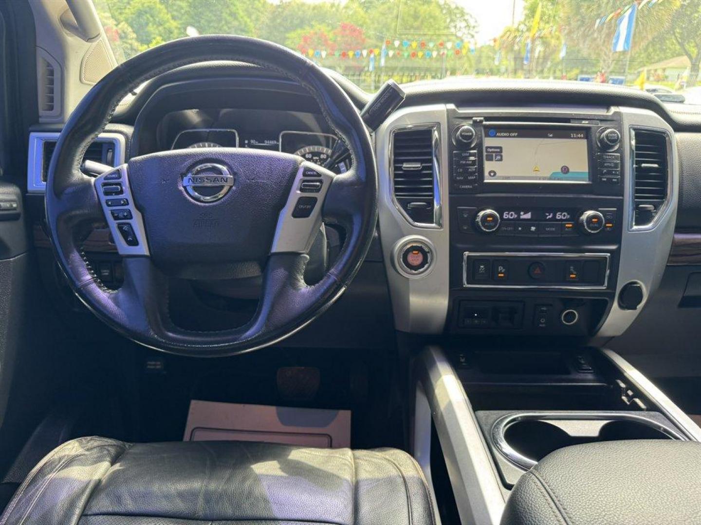 2016 Blue /Black Nissan Titan XD (1N6BA1F23GN) with an 5.0l V8 DI Dohc Tdsl 5.0l engine, Automatic transmission, located at 745 East Steele Rd., West Columbia, SC, 29170, (803) 755-9148, 33.927212, -81.148483- Photo#6