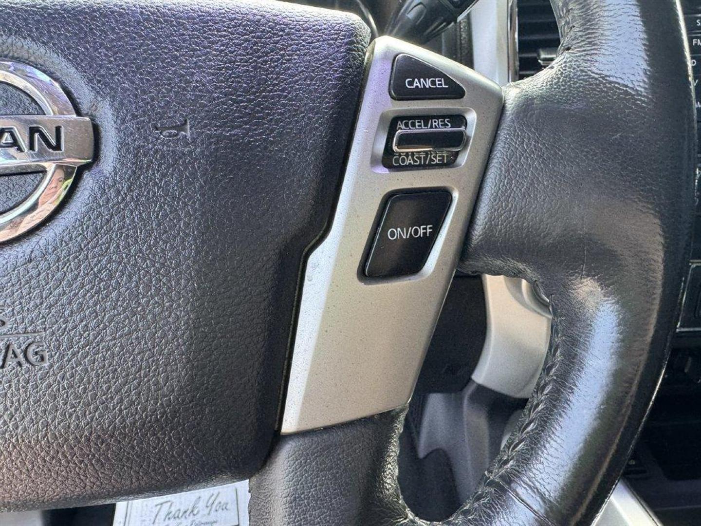 2016 Blue /Black Nissan Titan XD (1N6BA1F23GN) with an 5.0l V8 DI Dohc Tdsl 5.0l engine, Automatic transmission, located at 745 East Steele Rd., West Columbia, SC, 29170, (803) 755-9148, 33.927212, -81.148483- Photo#9