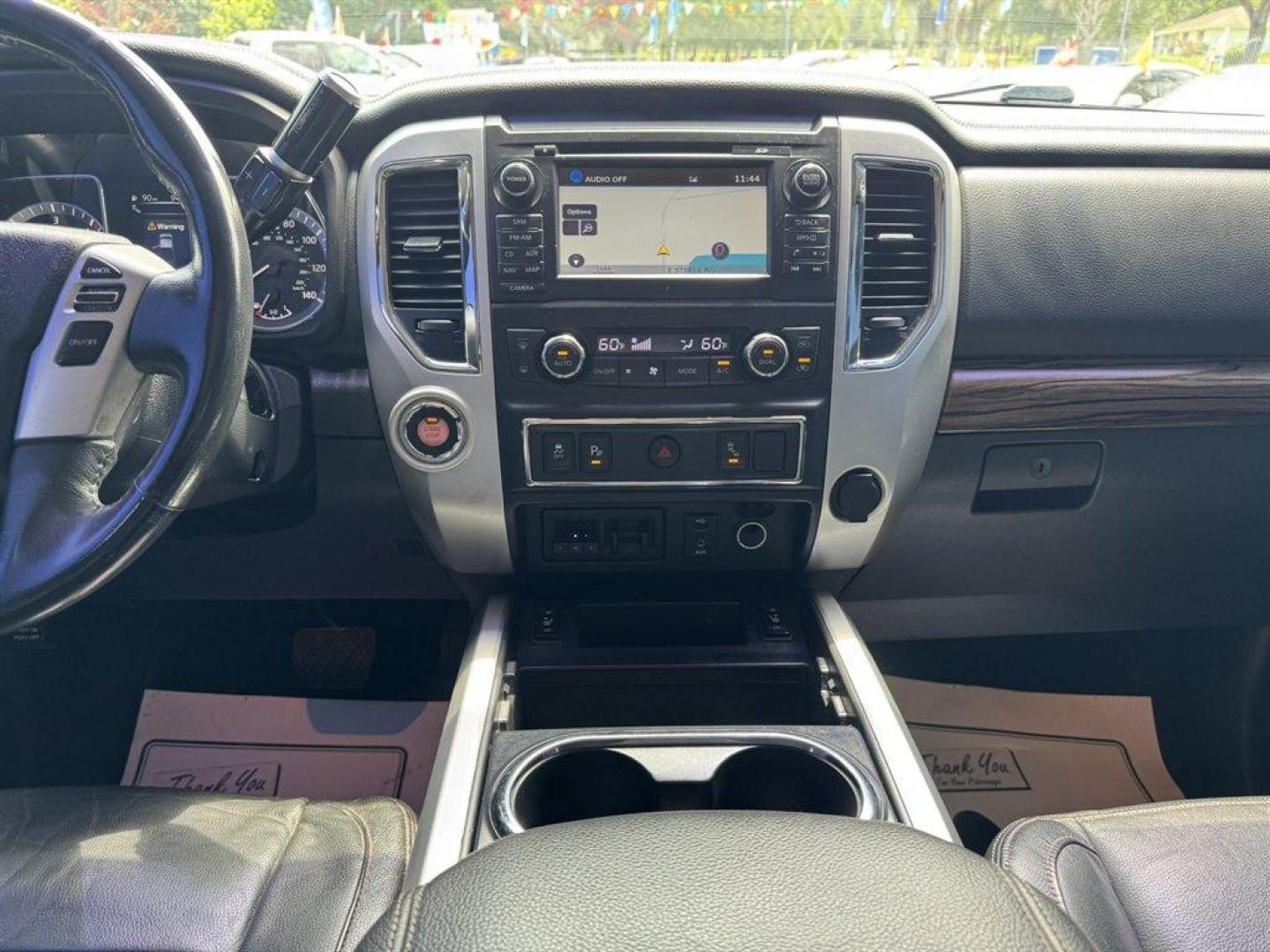 2016 Blue /Black Nissan Titan XD (1N6BA1F23GN) with an 5.0l V8 DI Dohc Tdsl 5.0l engine, Automatic transmission, located at 745 East Steele Rd., West Columbia, SC, 29170, (803) 755-9148, 33.927212, -81.148483- Photo#11