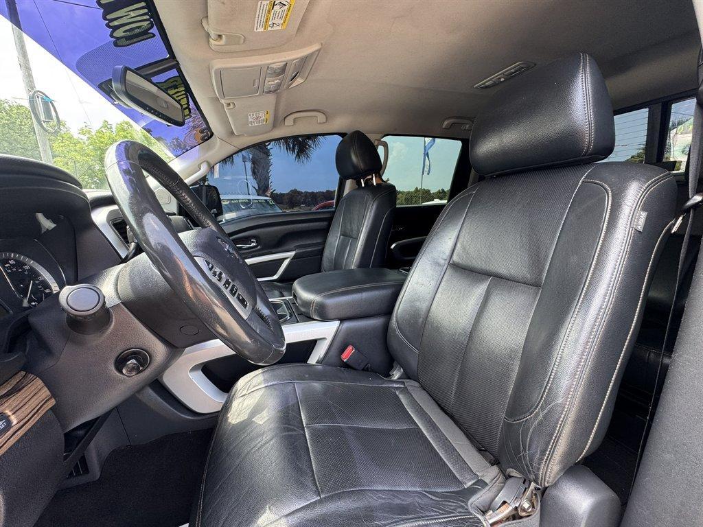2016 Blue /Black Nissan Titan XD (1N6BA1F23GN) with an 5.0l V8 DI Dohc Tdsl 5.0l engine, Automatic transmission, located at 745 East Steele Rd., West Columbia, SC, 29170, (803) 755-9148, 33.927212, -81.148483- Photo#18